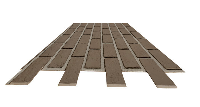 Tumbled Select Brick Interlock - Tan